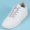Elerevyo Flat Shoe Laces Color Blocks Athletic Sneakers Shoelaces 2 Pairs - 2 of 4