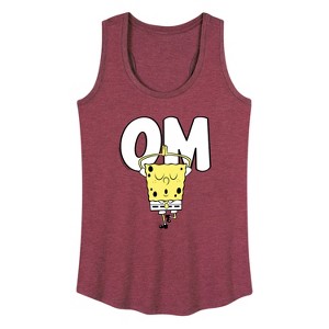 Women's - SpongeBob SquarePants - Yoga Pants Graphic Racerback Tank - 1 of 4