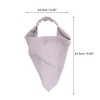 Unique Bargains Women's Solid Headwrap 1 Pc - 4 of 4