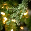 Artificial 7.5' Lighted Natural Pine Tree Green - 2 of 3