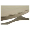 Coffee Table Off White - Acme Furniture: Carved Wood Legs, Antique Finish, Living Room Furniture - 4 of 4