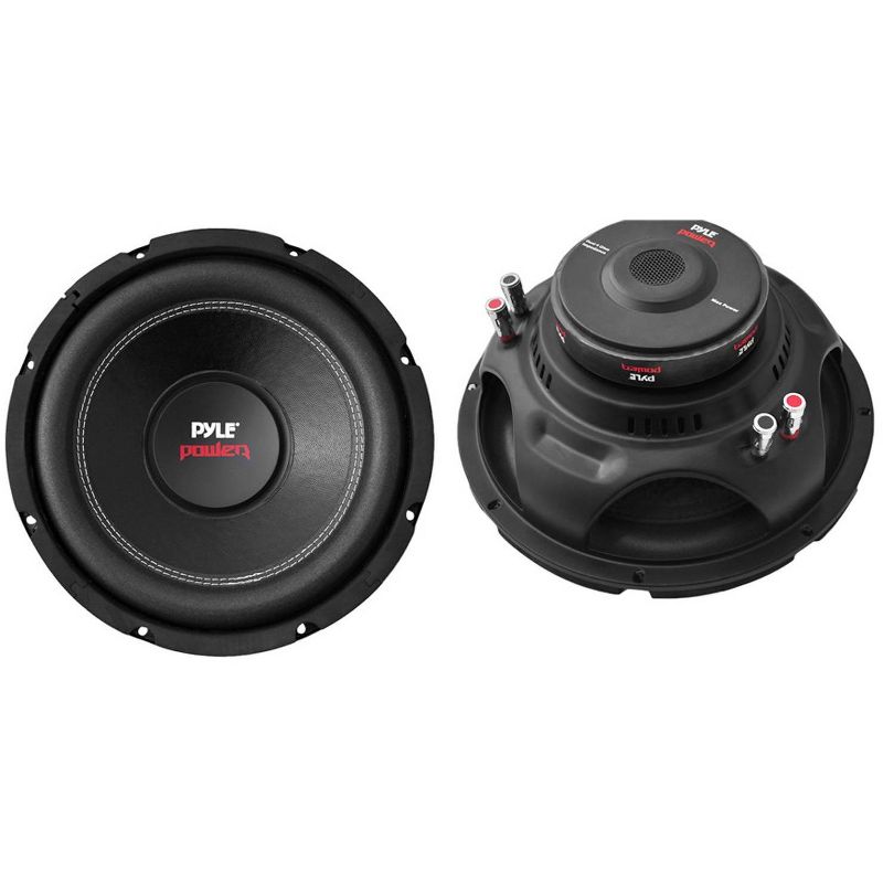 Pyle PLPW10D 10" 2000W Car Subwoofer Audio Power Subs Woofers DVC 4 Ohm, 2 Pack, 1 of 5