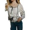 Women's Ribbon Top - STORIA - 4 of 4
