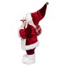 Kurt Adler 12-Inch Standing Christmas Santa with Skis - 4 of 4