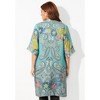 Catherines Women's Plus Size Luxe Georgette Long Duster - 3 of 4