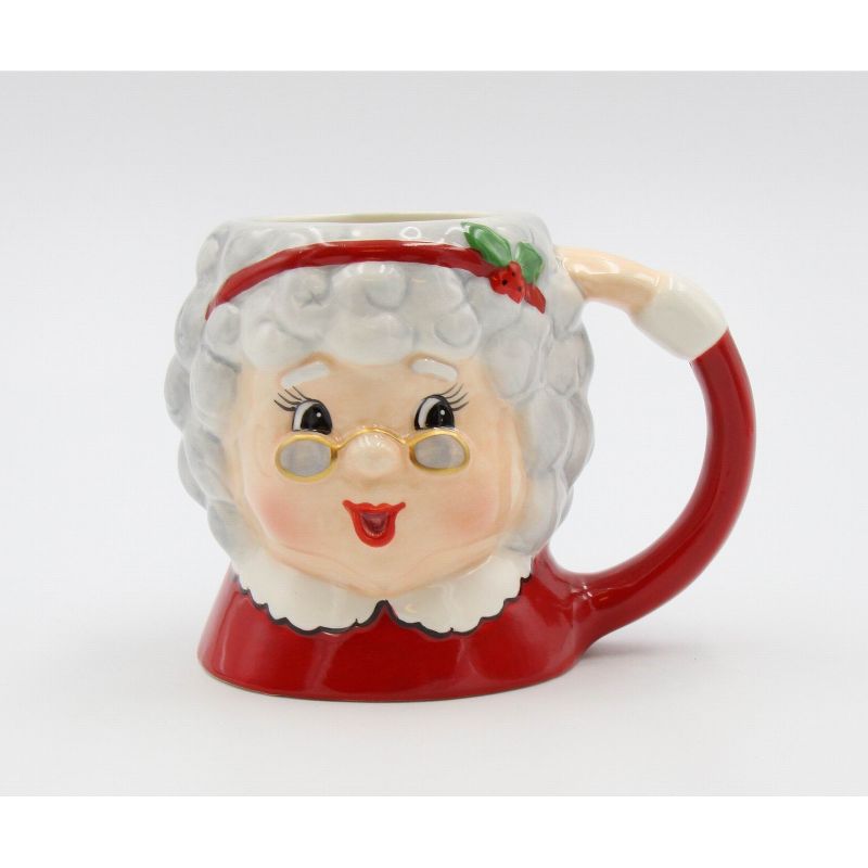 Kevins Gift Shoppe Ceramic Christmas Mrs. Claus Mug, 1 of 6