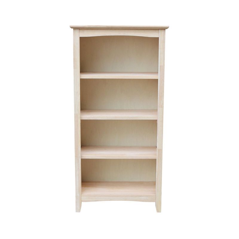48&#34;x24&#34; Shaker Bookcase Unfinished - International Concepts, 4 of 9