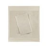 Sussexhome Satin Duvet Cover Set, High Quality Cotton Queen Size Set, 1 Duvet Cover, 1 Fitted Sheet and 2 Pillowcases - 4 of 4