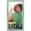 PosterPalooza | Shabby Chic Green Picture Frame - UV Acrylic, Foam Board Backing, Hanging Hardware - 2 of 4