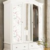 RoomMates Floral Sprig Peel and Stick Wallpaper Pink: Removable Vinyl Botanical Self-Adhesive, 28.2 Sq Ft Coverage - 4 of 4