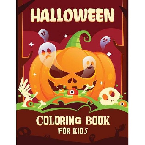 Download Halloween Coloring Book For Kids By Shirley L Maguire Paperback Target