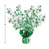Beistle Shamrock Gleam 'N Burst Centerpiece, 15", (2/Pkg) Multicolored - 3 of 3