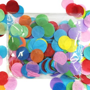 Wrapables Round Tissue Paper Confetti, 1" - 1 of 4