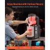 VEVOR Commercial Slushy Machine, 4L Single Tank Frozen Drink Machine, 16 Cups Stainless Steel Margarita Smoothie Frozen Drink Maker, Black - 4 of 4
