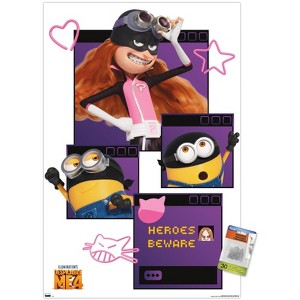 Trends International Illumination Despicable Me 4 - Heroes Beware Unframed Wall Poster Prints - 1 of 4