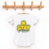 The Juniper Shop SmileyWorld Stay Groovy Flutter Sleeve Tee - 2 of 4