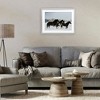Stupell Industries Winter Herd of Horses Framed Print Under Glass Art - 3 of 4