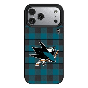 NHL Western Conference Teams Plaid MagSafe Compatible Cell Phone Case for Apple iPhone 17 Series - 1 of 4