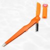 Unique Bargains Stainless Steel Portable 3 in1 Eyebrow Shaping Tool 1 Pc - 2 of 4