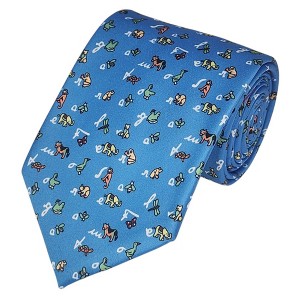 Men's Animal Printed Design 100% Micro Fiber 3.25" W x 58" L Necktie - 1 of 3