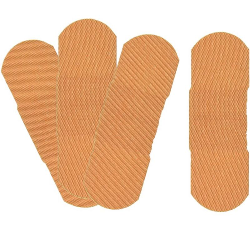 Dealmed 1" x 3" Fabric Adhesive Bandages with Non-Stick Pad, Latex Free Wound Care, 2 of 5