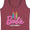Women's - Barbie - Let's Party Graphic Racerback Tank - 2 of 4