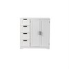FURNIinspire Bathroom Storage Cabinets Multifunctional Bathroom Storage Cabinet, Home Storage Organizers, 4 Drawers, White, 11.81"*31.5"*31.5" - 2 of 4