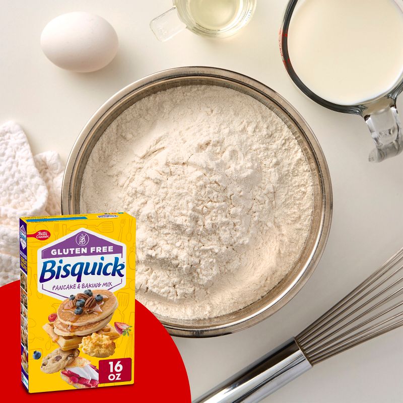 Bisquick Gluten Free Pancake & Baking Mix - 16oz, 4 of 12