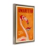 Stupell Industries Vintage Amaretto Flamingo, 25" x 17" - 3 of 4