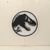 Jurassic Park T-Rex Silhouette Adult Tan Adjustable Perofmance Running Workout Hat - 3 of 4