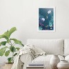 15"x21" Nautical Ocean Framed Wall Art Print Blue - Wynwood Studio: Modern Botanical Digital Art, Vertical Orientation - image 4 of 4