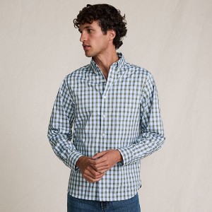 Lands' End Men's Traditional Fit Long Sleeve Travel Kit Shirt - 1 of 4