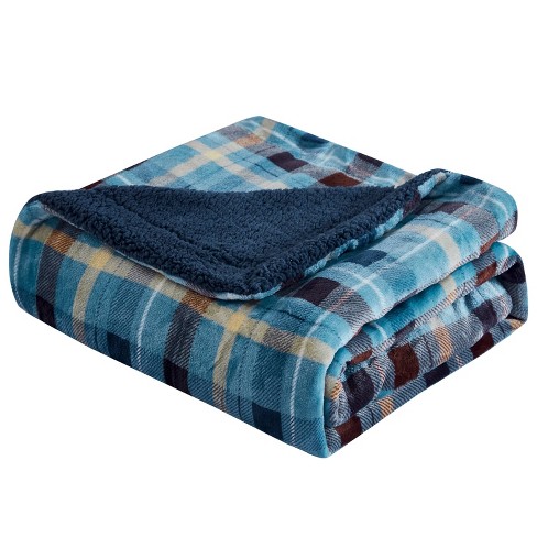 Sherpa Plush Throw Blanket 66 X 90, BalooWorld