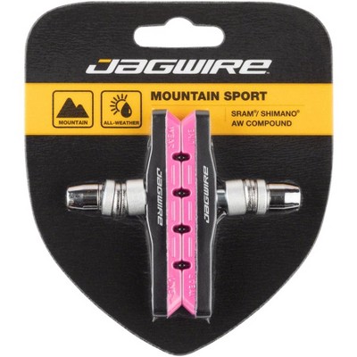 Jagwire Mountain Sport Threaded Brake Shoe and Pad