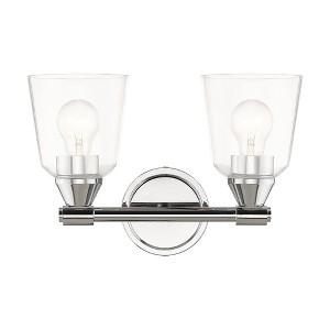 Livex Lighting Catania 2 - Light Vanity in  Polished Chrome - 1 of 4