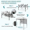 EAGLE PEAK 6'x4'Instant Pop Up Canopy with Adjustable Sun Wall - 4 of 4