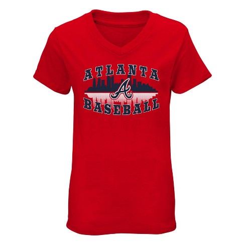 Girls atlanta braves shirt new arrivals