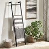 mDesign Metal Blanket & Towel Wall Ladder Rack for Bedroom/Bathroom - 4 of 4