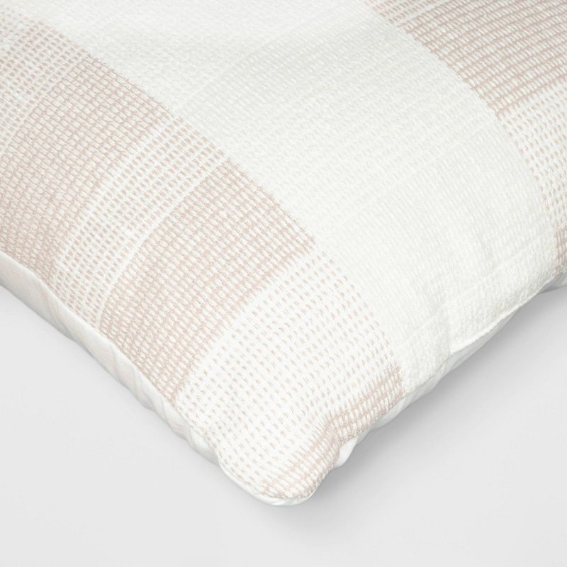 Oversized Woven Linework Square Throw Pillow - Threshold™, 4 of 8