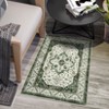 coucheta Multi-size Washable Area Rug, Vintage Floral Soft Low-Pile Durable Carpet with Non-Slip Backing, for Living Room, Bedroom, Dining Room - 2 of 4