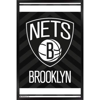 Trends International Gallery Pops NBA Brooklyn Nets - Drip  Basketball Wall Art Wall Poster, 12.00 x 12.00, Unframed Version :  Everything Else