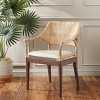 Safavieh carlo best sale honey arm chair