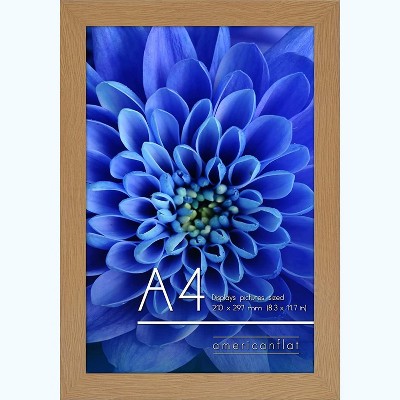 Americanflat A4 Picture Frame, Oak : Target