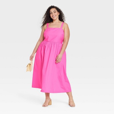 Plus Size Pink Dresses : Target