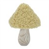 Set of 2 Wood & Fabric Mushroom Figurines - 2 of 3