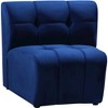 Meridian Furniture,Limitless Velvet Modular Chair - 2 of 4
