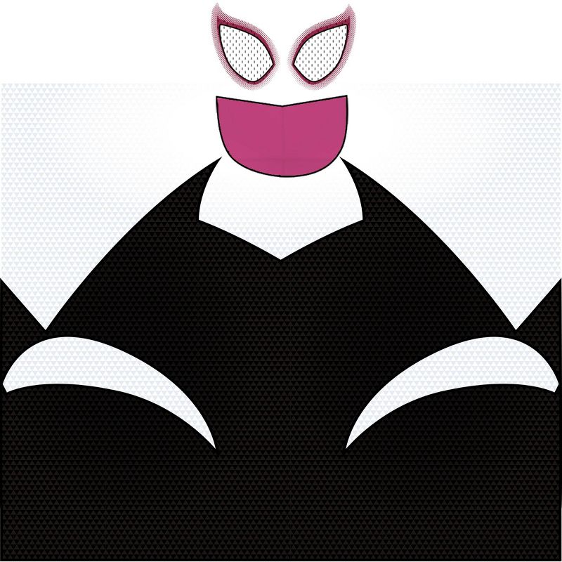 Boys' Spider-Man Ghost-Spider Cosplay Sweatshirt - Black/White, 3 of 4