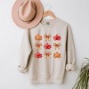 Simply Sage Market Women's Graphic Sweatshirt Coquette Fall Leaf Chart - 3 of 4