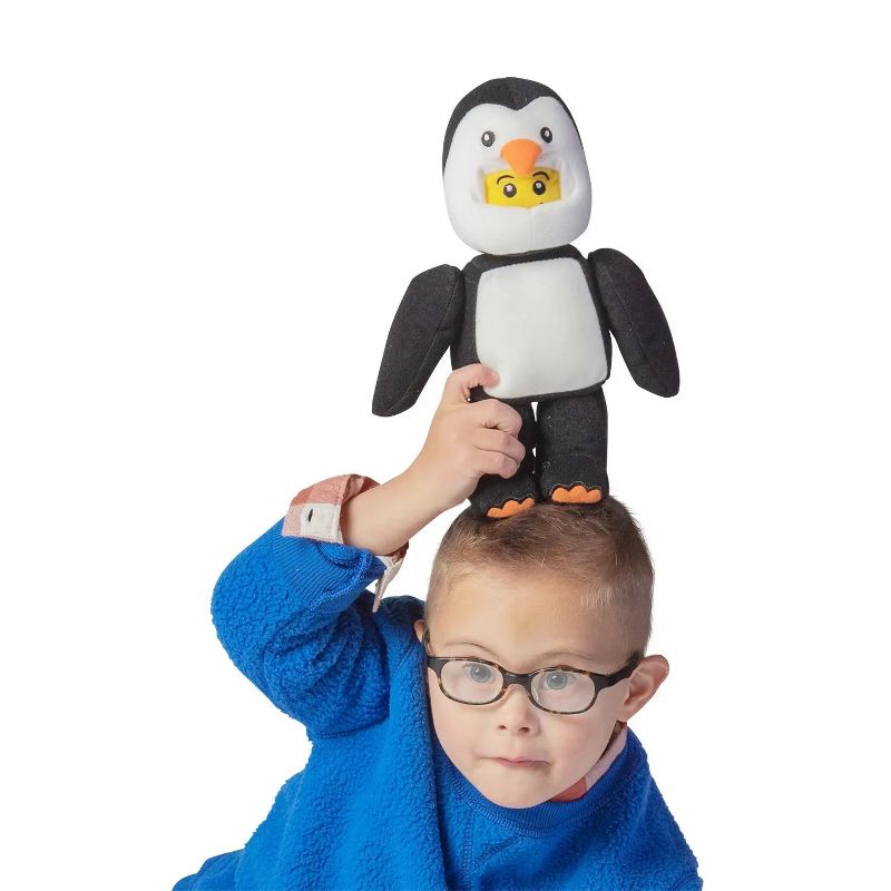 Manhattan Toy Company LEGO® Minifigure Penguin Boy 7" Plush Character, 2 of 7