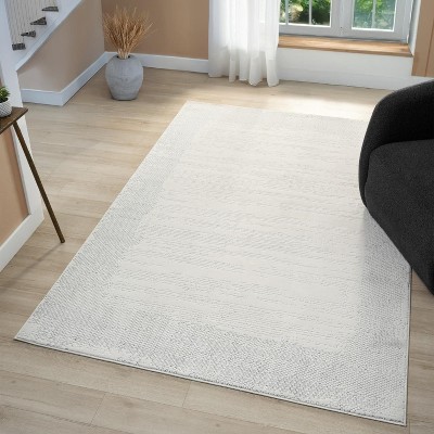 Luxe Weavers Boho Abstract Textured Indoor Area Rug
